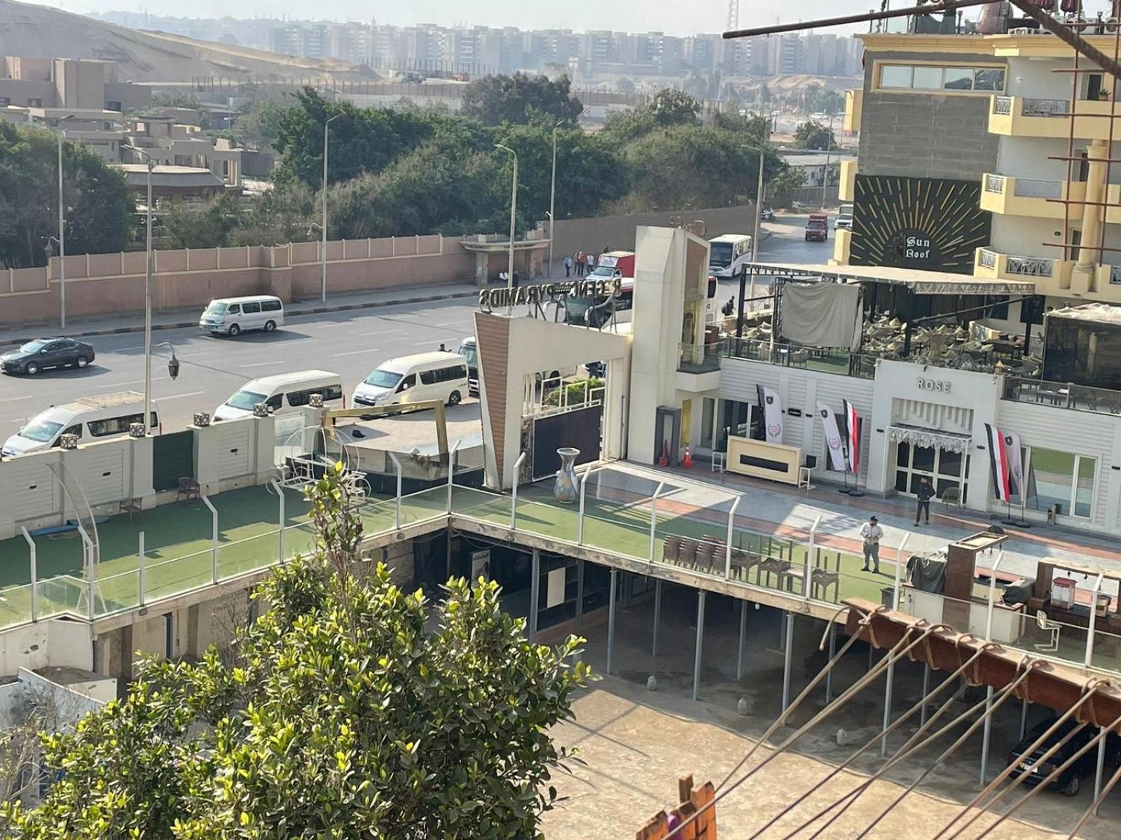Albergue H100 Pyramids View Giza Exterior foto